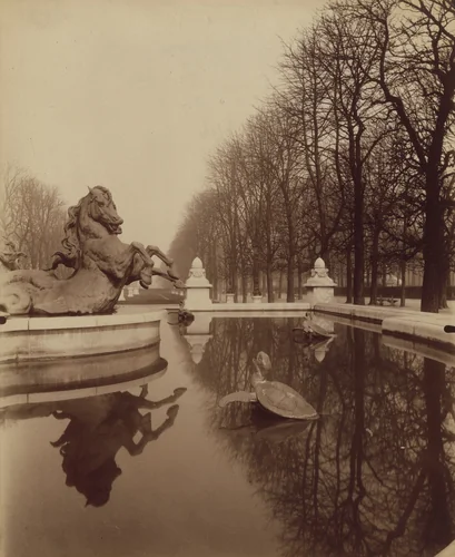 Luxembourg, fontaine Carpeaux by Eugène Atget, photograph, 1901