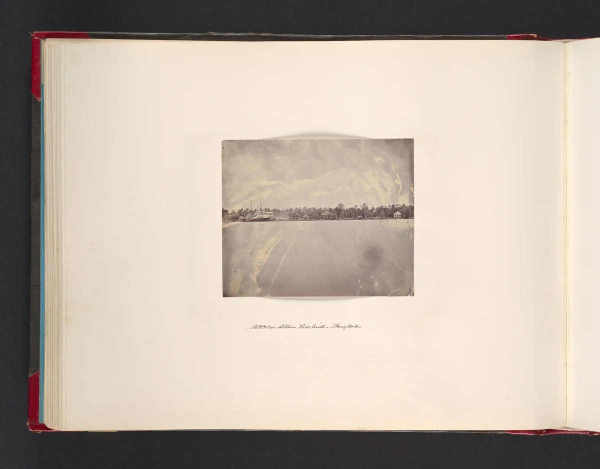 Augustine Heard & Co. Steam Rice Mill, Bangkok by John Thomson, photograph, 1865