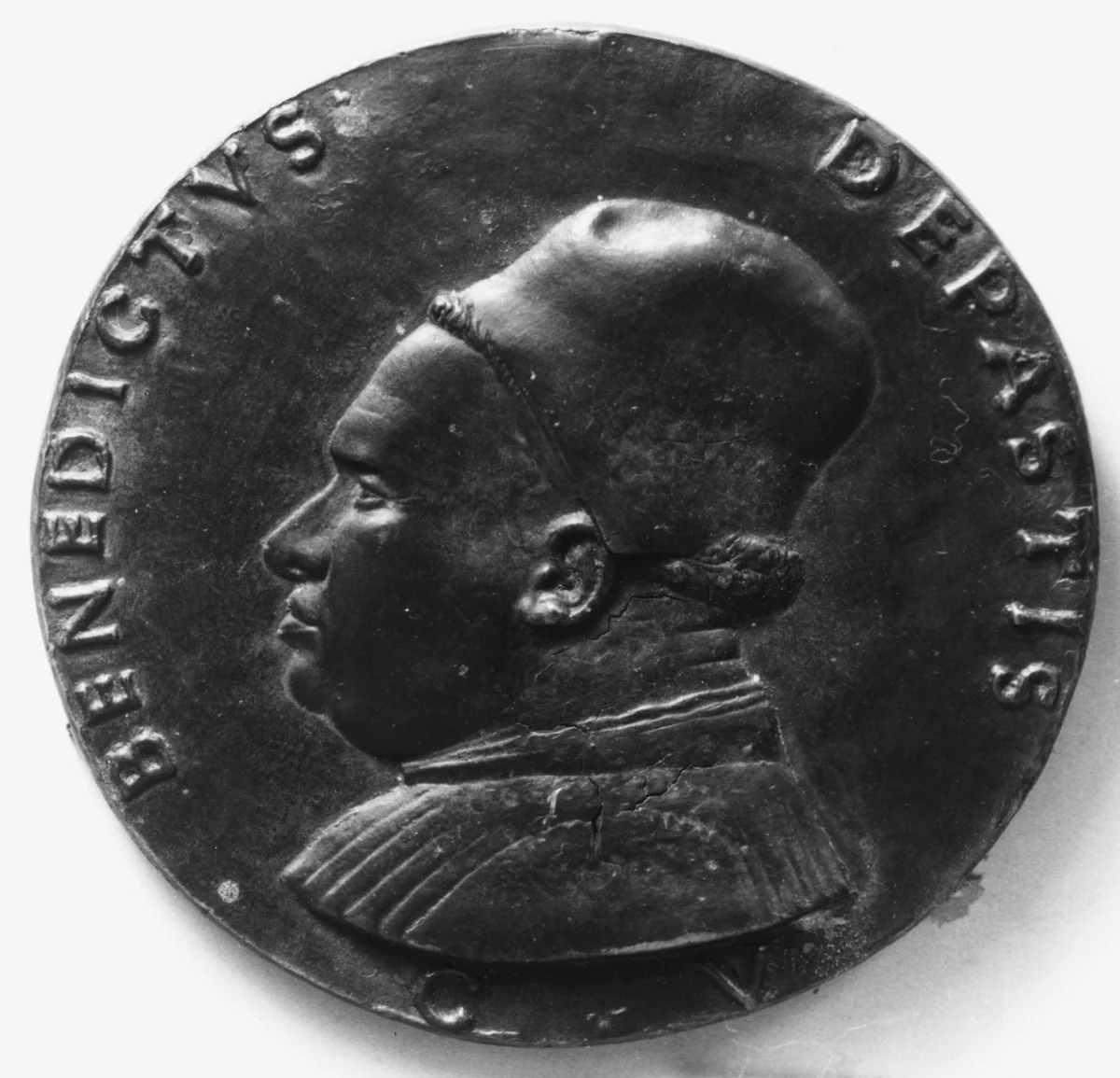 Benedetto de' Pasti, Canon of Verona by Matteo de' Pasti, metalwork, 1440-1444