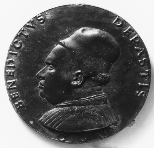 Benedetto de' Pasti, Canon of Verona by Matteo de' Pasti, metalwork, 1440-1444