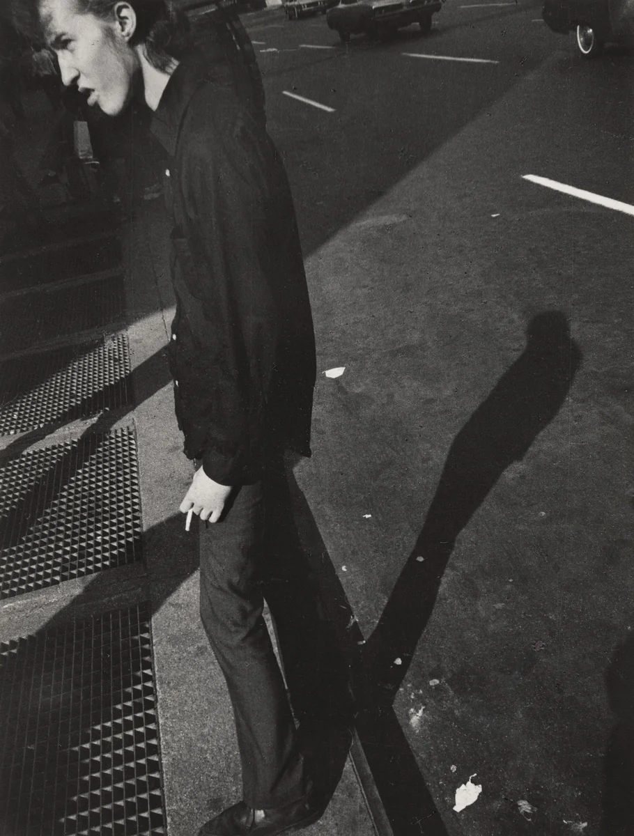 Broadway and 42nd Street by Leon Levinstein, photograph, 1969-1979