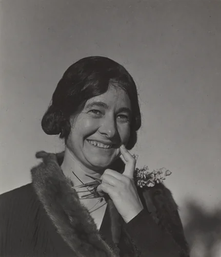 Ida O'Keeffe by Alfred Stieglitz, photograph, 1924