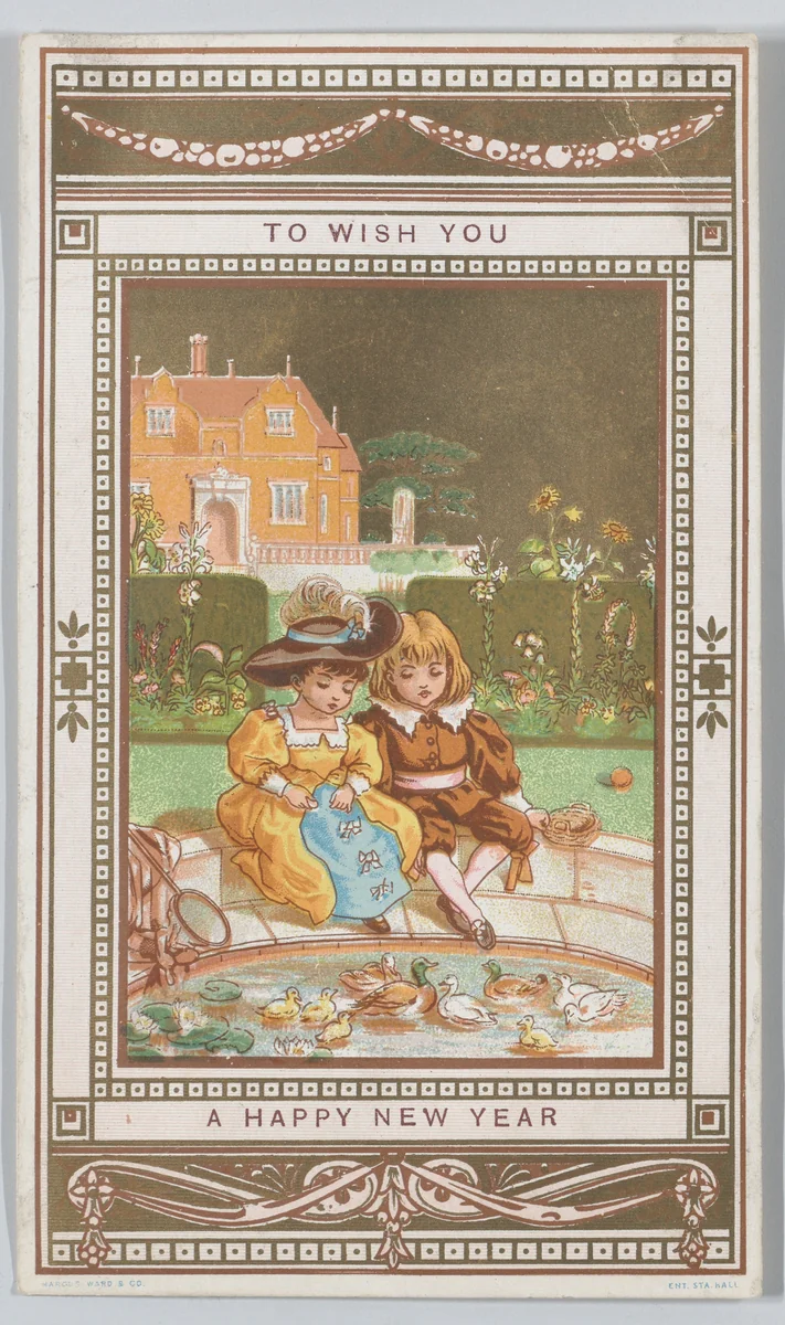 Valentine by Kate Greenaway, other, 1880