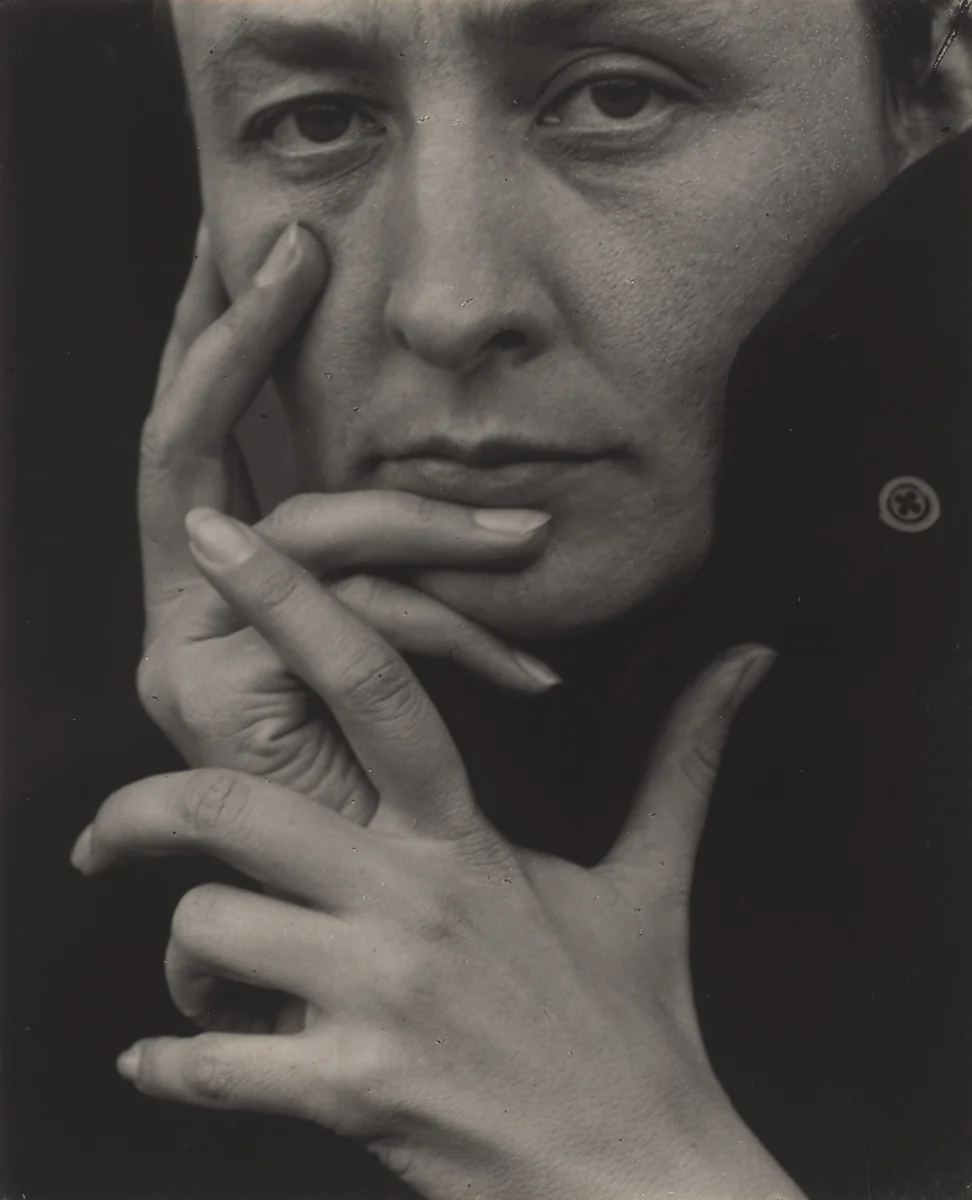 Georgia O'Keeffe by Alfred Stieglitz, photograph, 1918