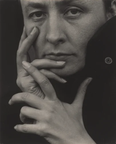 Georgia O'Keeffe by Alfred Stieglitz, photograph, 1918