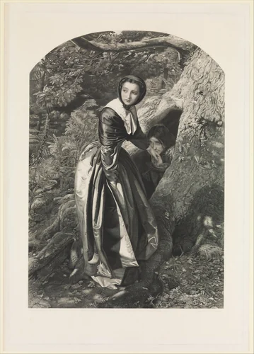 The Proscribed Royalist by William Henry Simmons, print, 1858