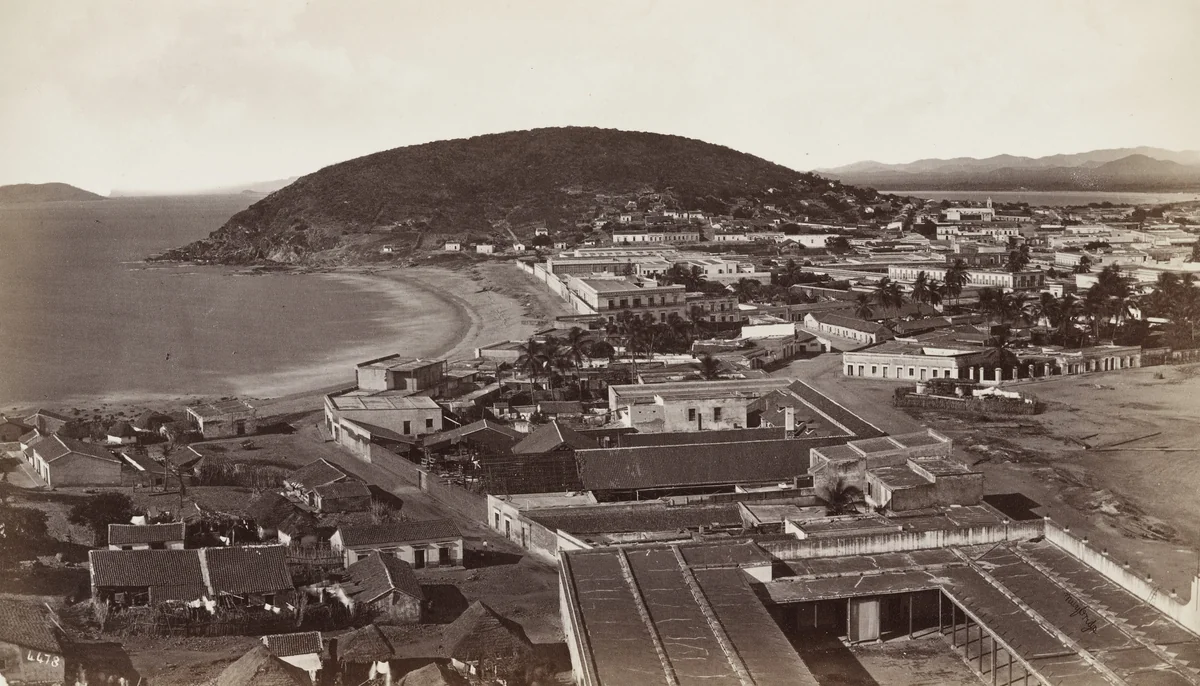 Mazatlan by Eadweard Muybridge, photograph, 1875