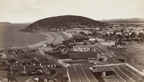 Mazatlan by Eadweard Muybridge, photograph, 1875