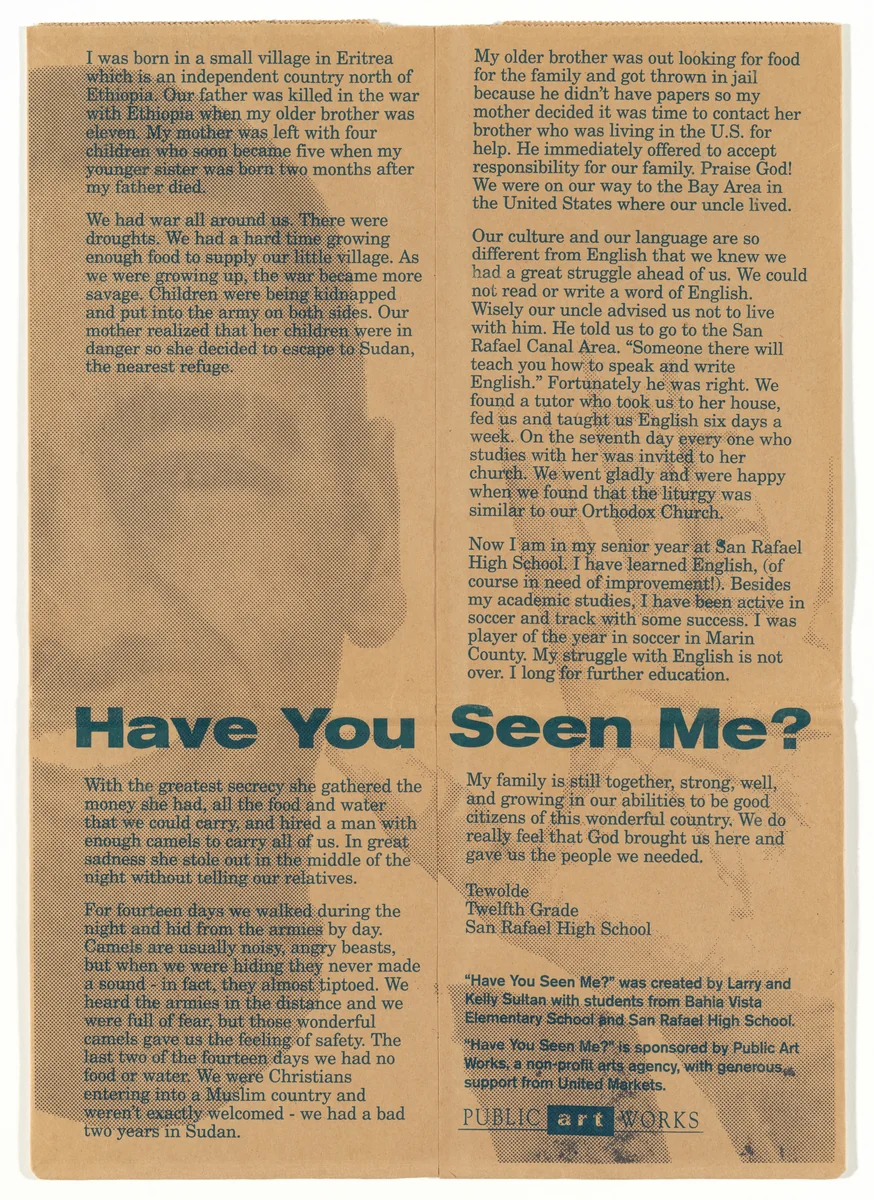 Eritrea by Larry Sultan, photograph, 1994