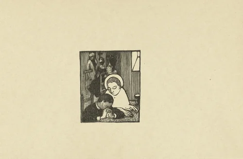 Illustratie bij gedicht in dichtbundel Sagesse van Paul Verlaine by Maurice Denis, print, 1895