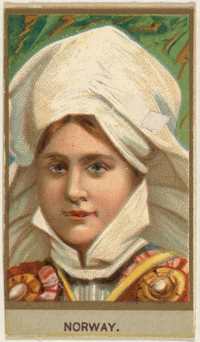 Norway, from the Races of Mankind series (T181) issued by Abdul Cigarettes by Abdul Cigarettes, print, 1881