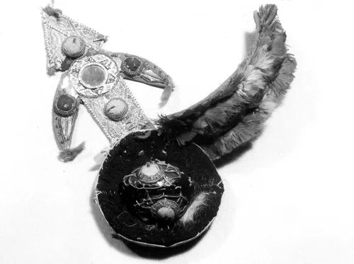 Dancer's Ornament by Moche, textile