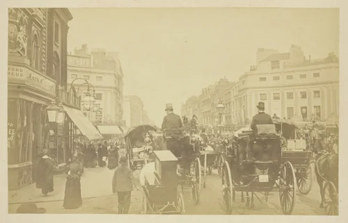 Regent Circus by Artist Unknown, photograph, 1850-1900