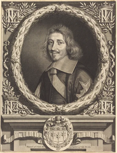 Chancellor Michel Le Tellier by Robert Nanteuil, print, 1659