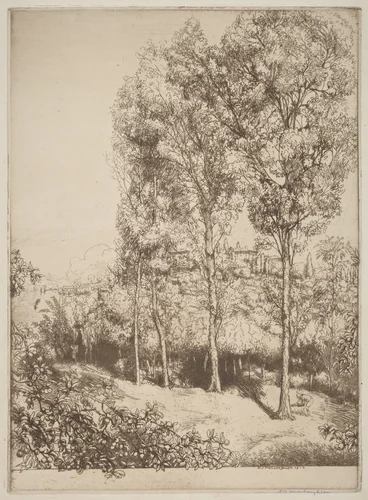 Sunlight and Shadows, No. 3 by Donald Shaw MacLaughlan, print, 1913