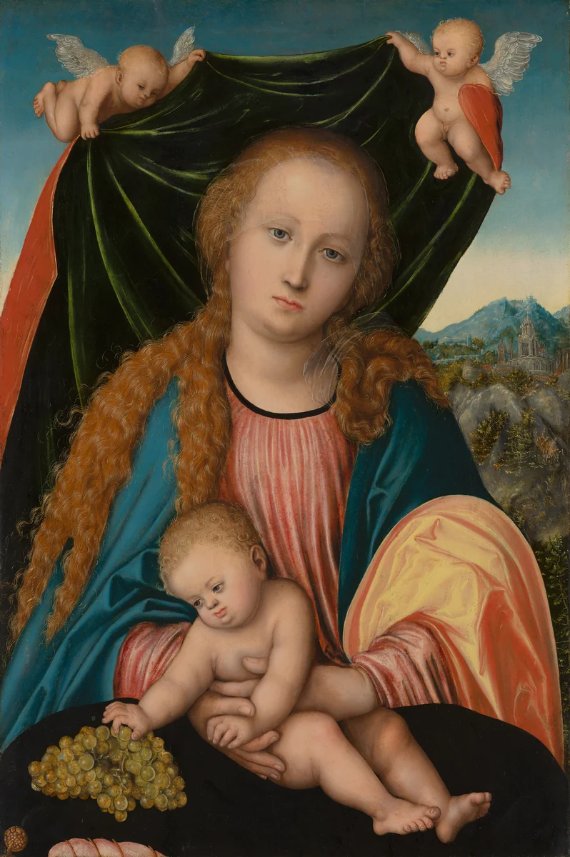 Virgin and Child by Lucas Cranach the Elder, painting, 1515