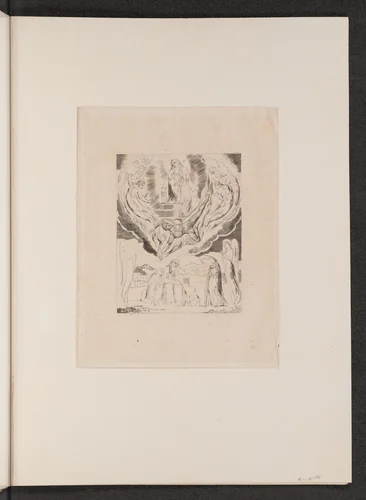 Satan Going Forth from the Presence of the Lord by William Blake, portfolio, 1825