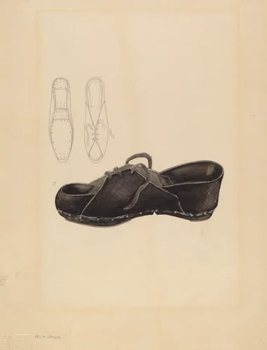 Woman's Clog by Melita Hofmann, index of american design, 1936