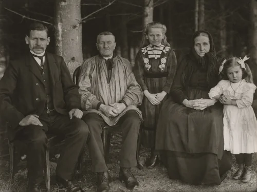 Three Generations of the Family by August Sander, photograph, 1912