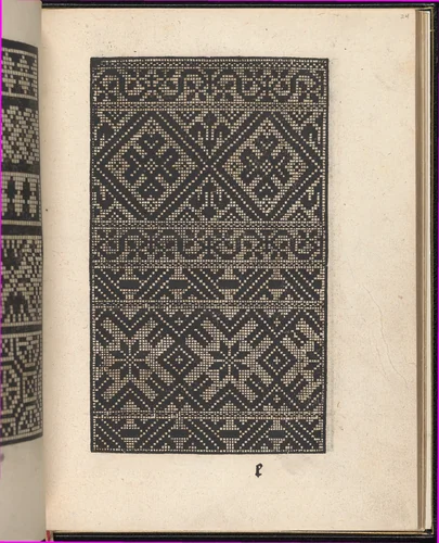 Page from Ein new kunstlich Modelbuch...(Page 24r) by Peter Quentel, book, 1544