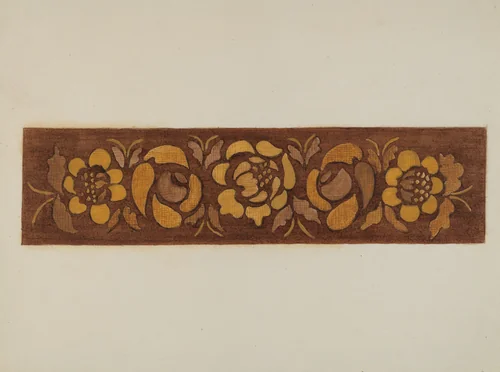 Hitchcock Chair by Genevieve Sherlock, index of american design, 1940