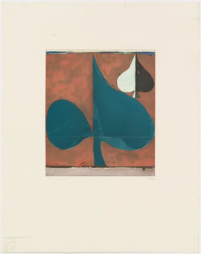 Combination by Richard Diebenkorn, print, 1982