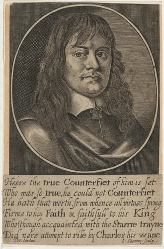 Sir George Wharton by John Chantry, print, 1580-1699