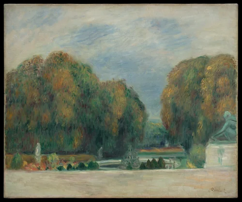 Versailles by Auguste Renoir, painting, 1900-1905