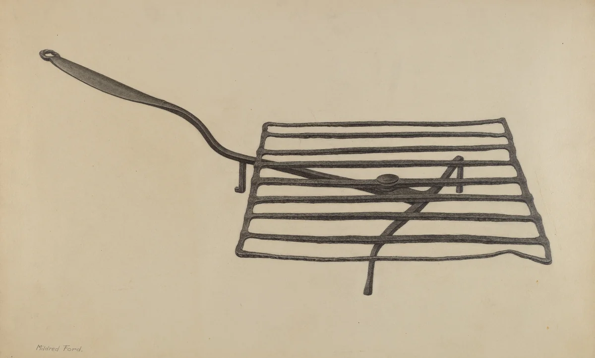 Gridiron by Mildred Ford, index of american design, 1939