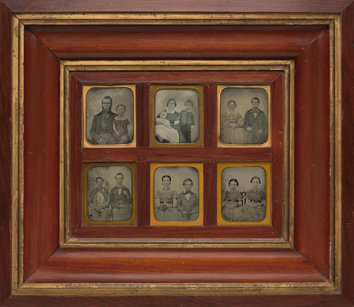 The Smith Family by American 19th Century, photograph, 1855-1865