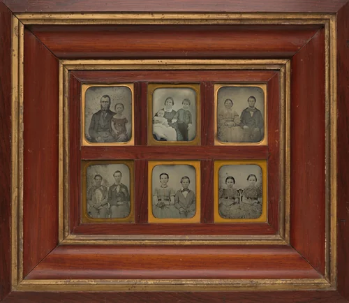 The Smith Family by American 19th Century, photograph, 1855-1865