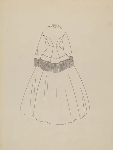 Dress Pattern by Irene Lawson, index of american design, 1938