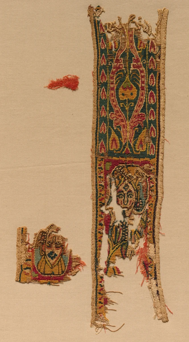Fragment of a Clavus by Unknown, textile, 700-899