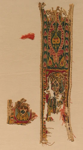 Fragment of a Clavus by Unknown, textile, 700-899