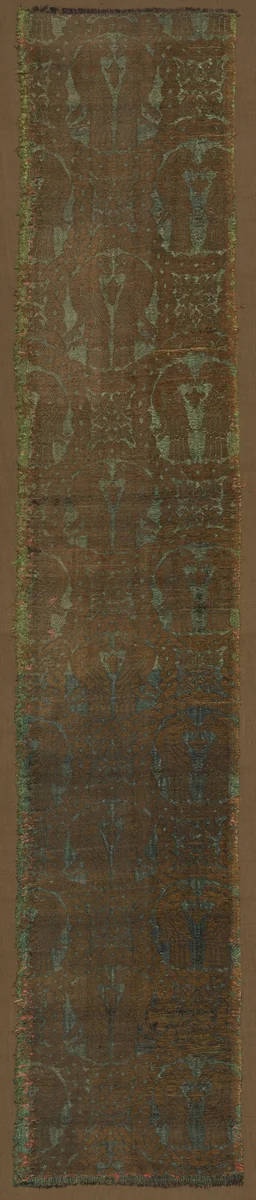 Panel by Eastern Islamic World, textile, 1201-1300
