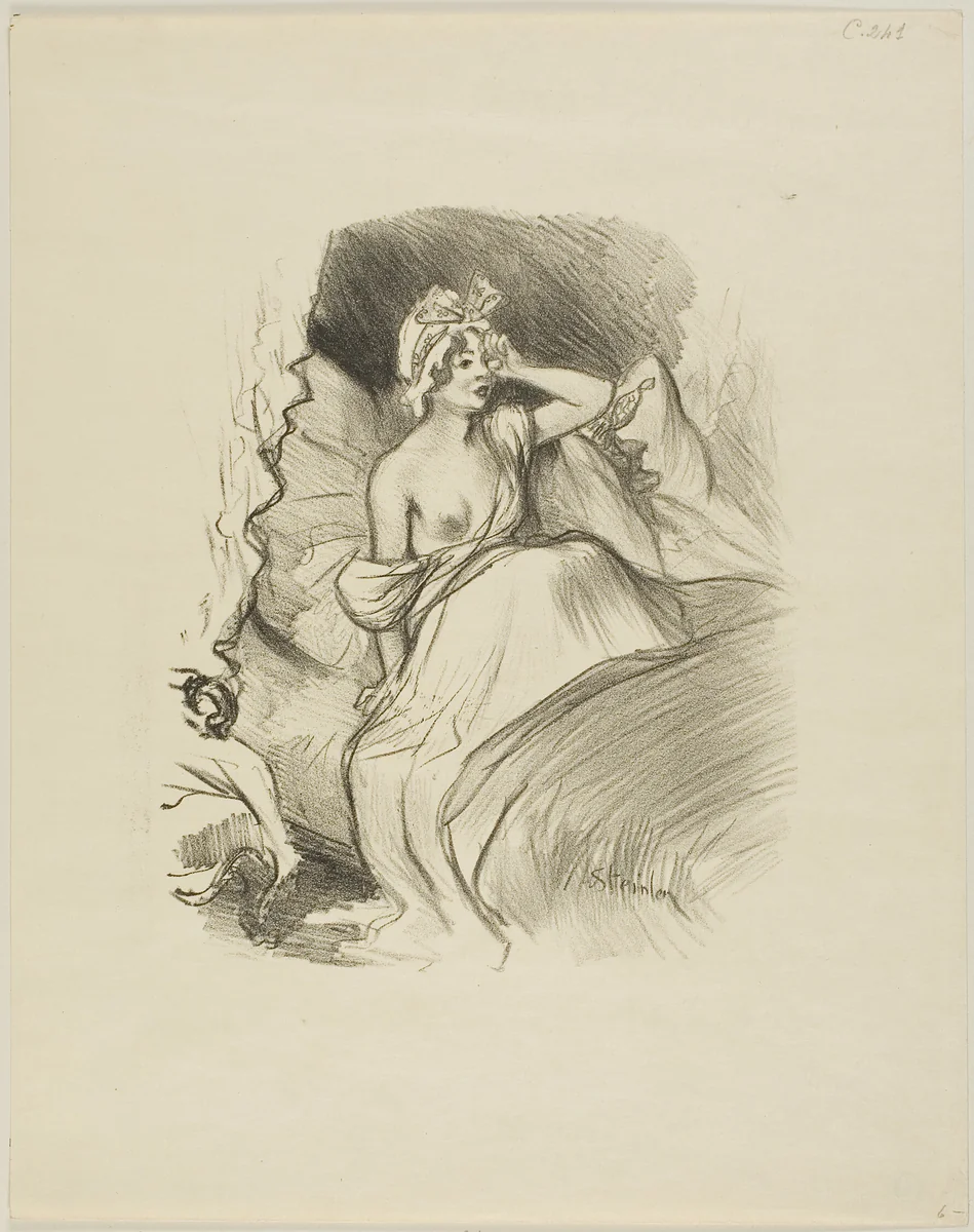 Little Rosette by Théophile Alexandre Steinlen, print, 1900