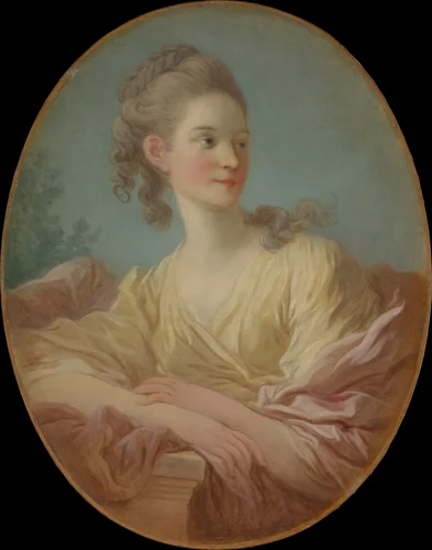 Portrait of a Young Woman by Jean Honoré Fragonard, painting, 1770-1779