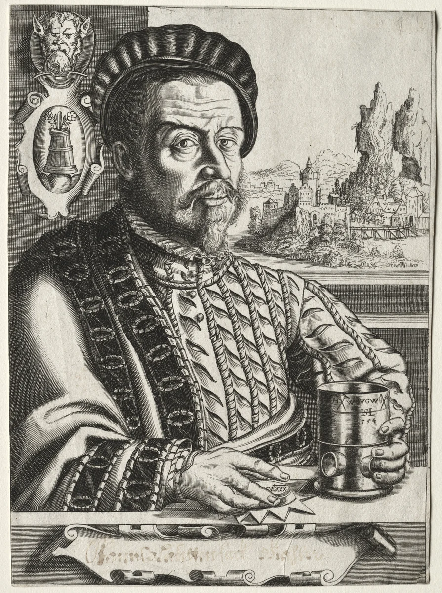 Ulrich Schwaiger by Hanns Lautensack, print