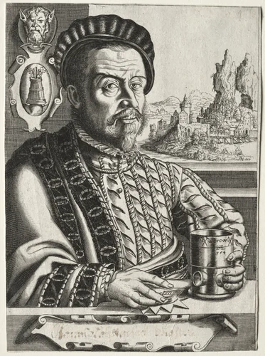 Ulrich Schwaiger by Hanns Lautensack, print