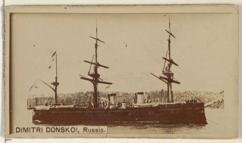 Dimitri Donskoi, Russia, from the Famous Ships series (N50) for Virginia Brights Cigarettes by Allen & Ginter, photograph, 1895