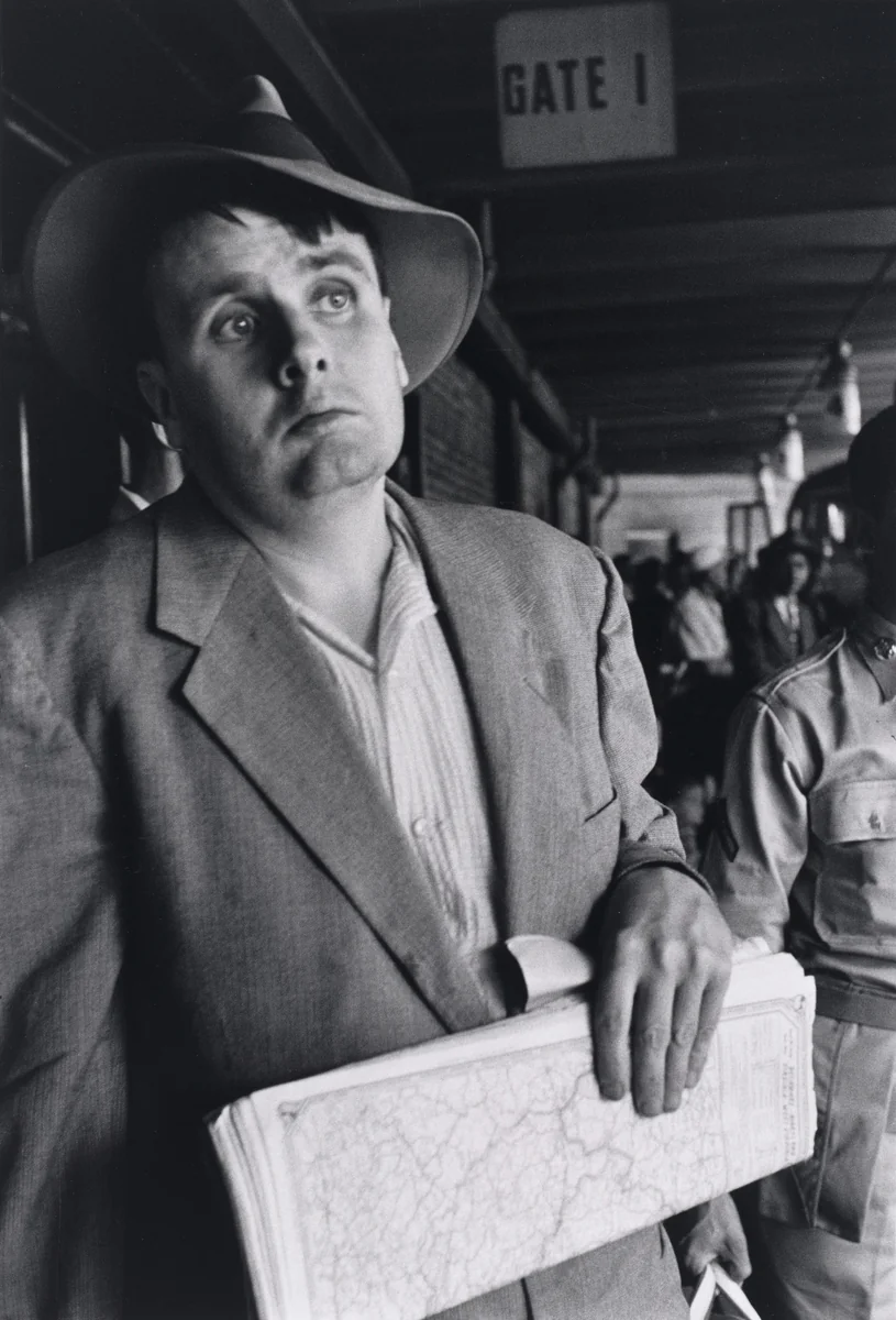 Detroit Greyhound Station by Robert Frank, photograph, 1955