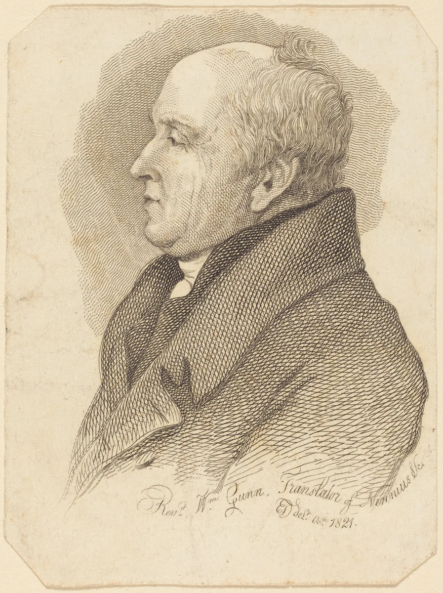 William Gunn by Harriet Gunn; E.J. Turner, print, 1806-1886