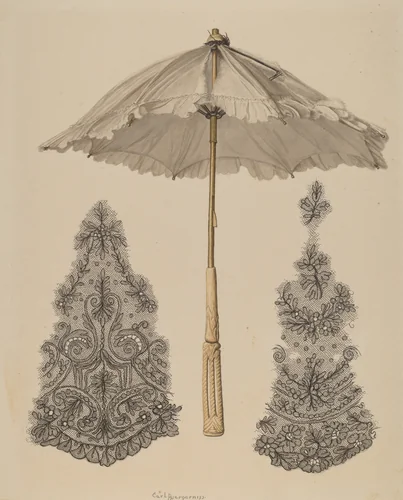 Parasol by Carl Buergerniss, index of american design, 1941