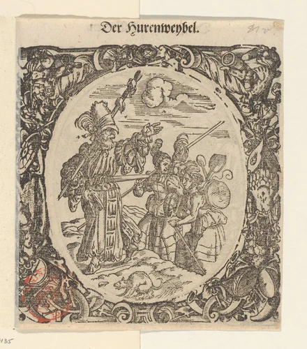 Soldatenhoeren by Jost Amman, print, 1573