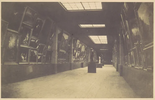 The Salon of 1852 by Gustave Le Gray, photograph, 1852