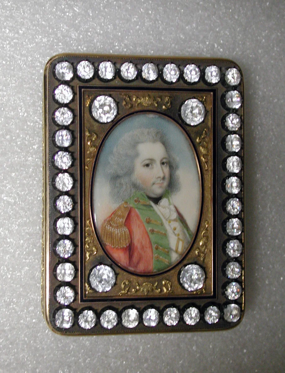 Box by British Painter, metalwork, 1832