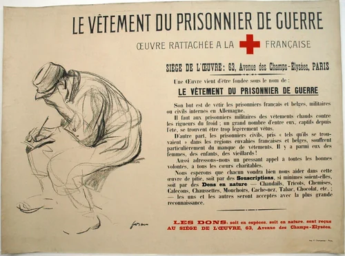 The Clothing of the Prisoner of War by Jean-Louis Forain, other, 1910-1920