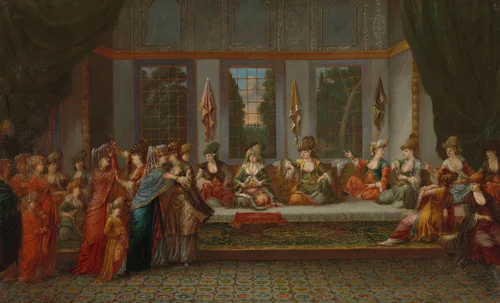 Greek Wedding by Jean Baptiste Vanmour, painting, 1720-1737
