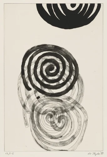 Mosquito Coil by Al Taylor, print, 1989
