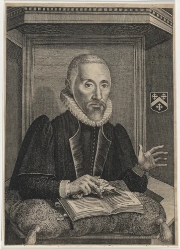 Arthur Hildersham, Minister by John Payne, print, 1607-1647